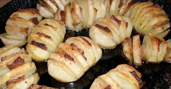 Картофель с салом рецепт с фото Готовим печеный картофель с салом Пикабу