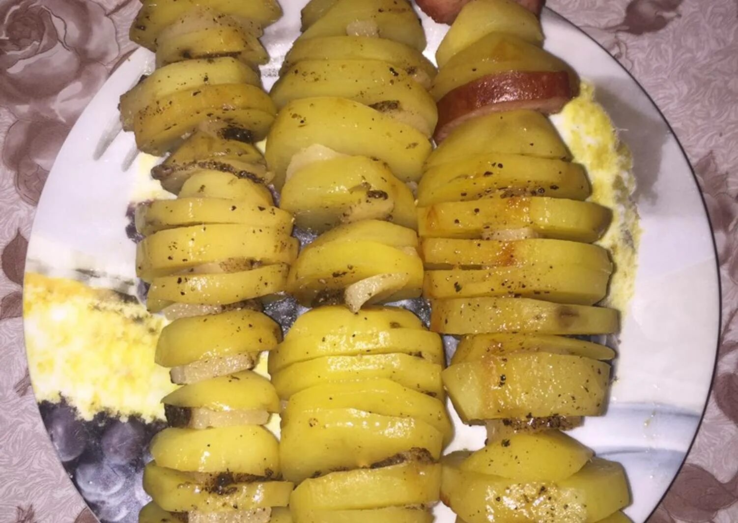 Картофель с салом в духовке фото Запеченный картофель с салом в фольге - CoffeePapa.ru