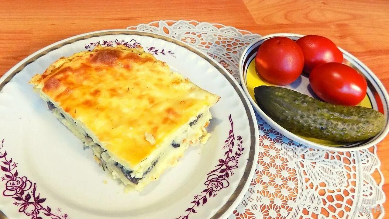 Картофельная запеканка с грибами фото Вкусная картофельная запеканка с грибами на завтрак Сообщество "Кулинария и реце