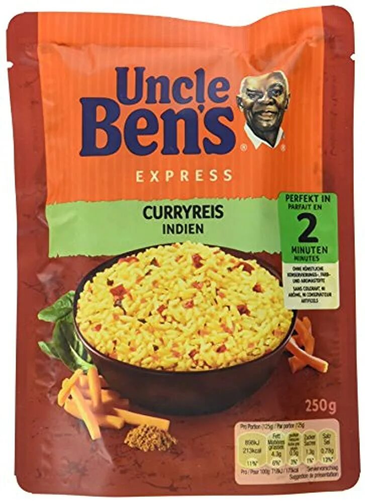 Картошка анкл бенс фото Купить рис быстрого приготовления Uncle Ben's Uncle Ben's Curryreis Express-Reis