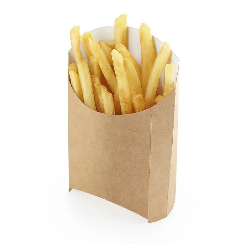 Картошка фри упаковка фото Упаковка для картофеля фри "FRY L" по низкой цене, купить в Москве и Ижевске инт