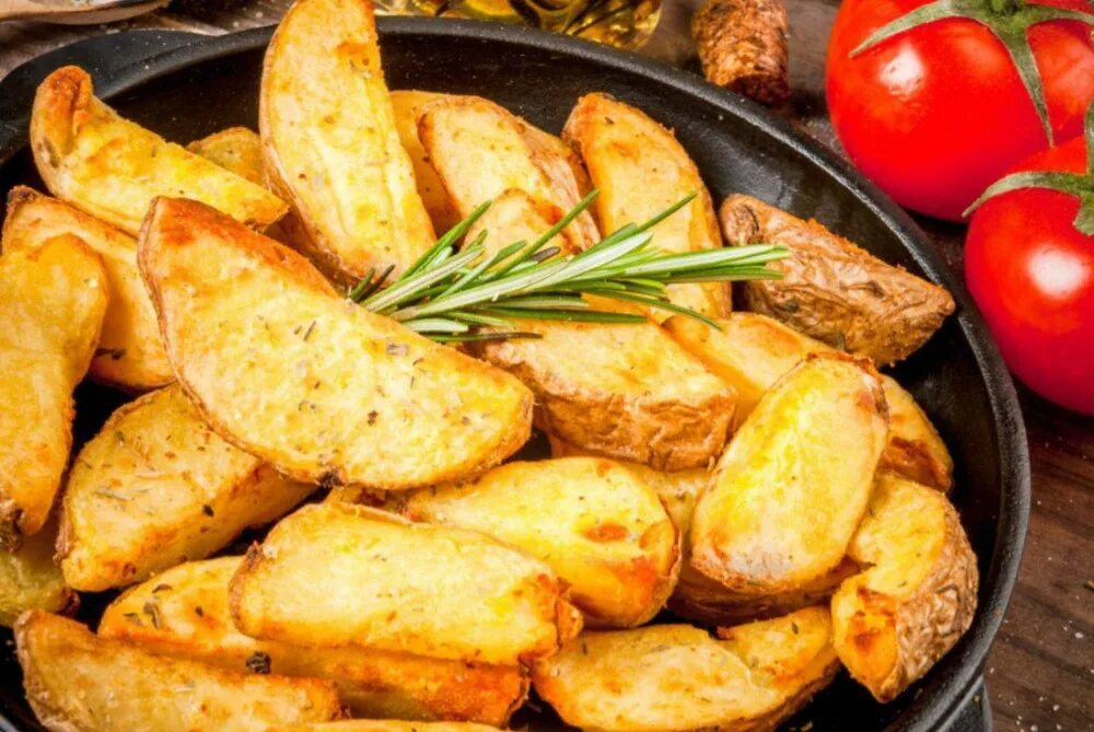 Картошка по деревенски рецепт с фото пошагово Create meme "rustic potatoes in the oven, fried potatoes , rustic potatoes" - Pi