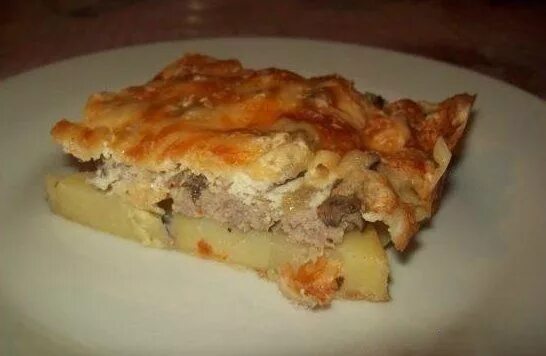 Картошка по французски с фаршем фото Картошка по-французски с сюрпризом / Экстремальный досуг Идеи для блюд, Еда, Еда