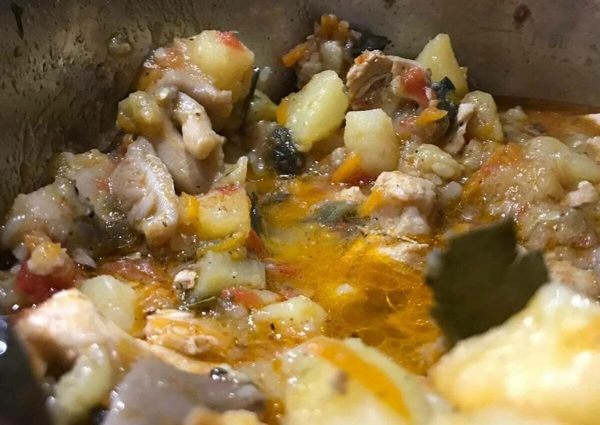 Картошка с курицей потушить фото Тушеная картошка с курицей - CoffeePapa.ru