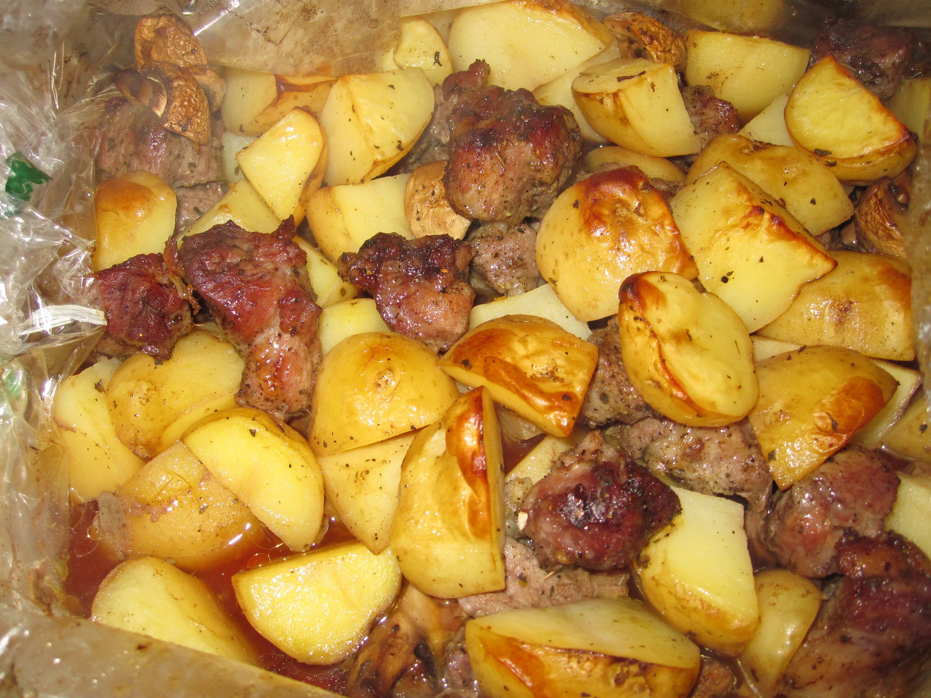 Картошка с мясом фото дома Что приготовить из свинины и картофеля