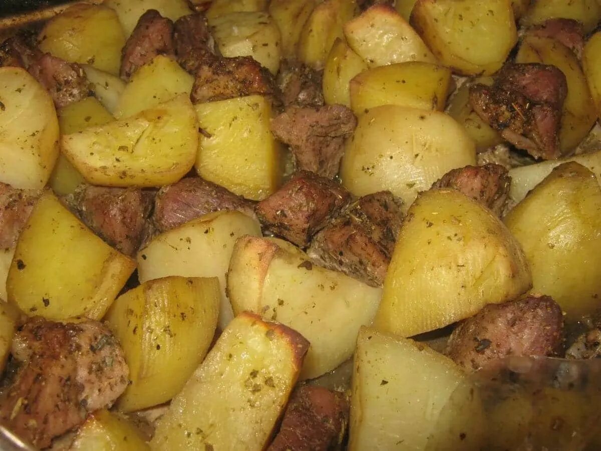 Картошка с мясом фото дома Картофель: простые и вкусные рецепты приготовления в духовке