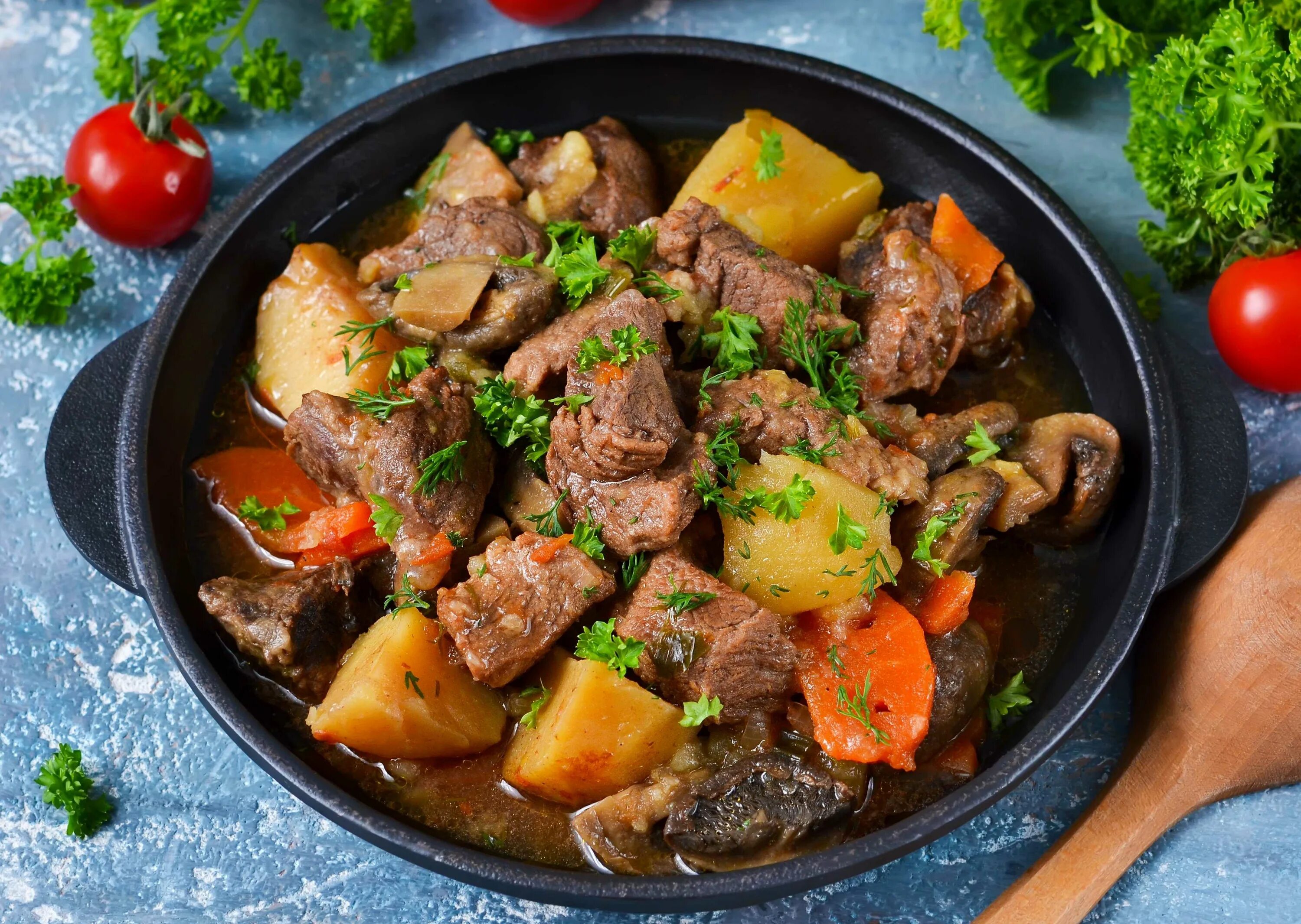 Картошка с мясом рецепты с фото Рецепт мясо говядина с картошкой