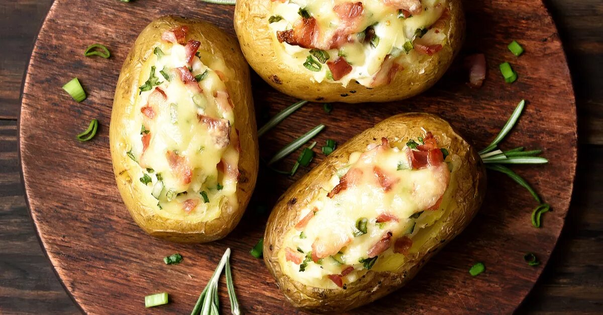 Картошка с сыром рецепты с фото Печеный картофель с ветчиной и сыром