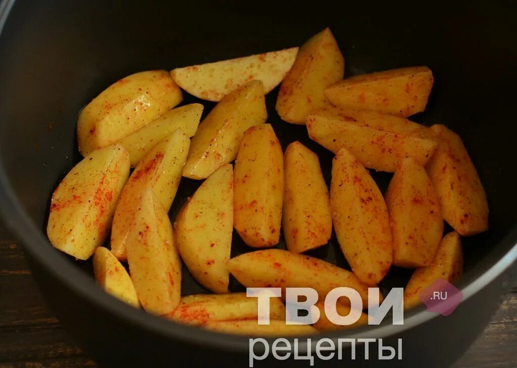 Картошка в мультиварке по деревенски фото Картофель запеченный в мультиварке - вкусный рецепт с пошаговым фото