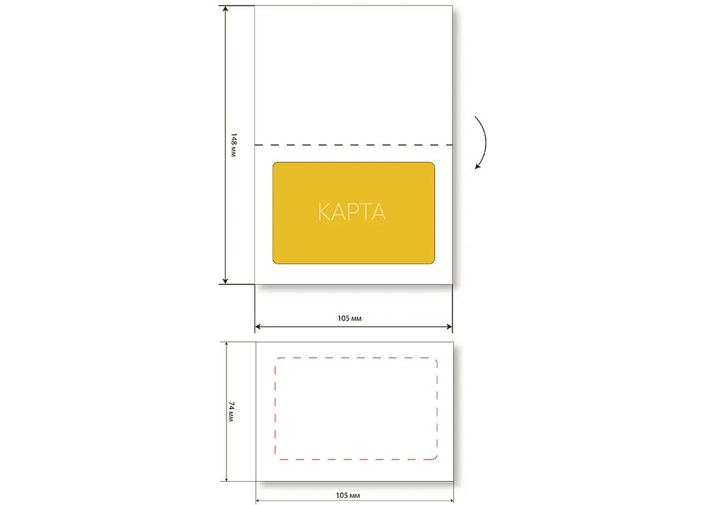 Карту выкройка Изготовление картхолдеров для пластиковых карт в Москве