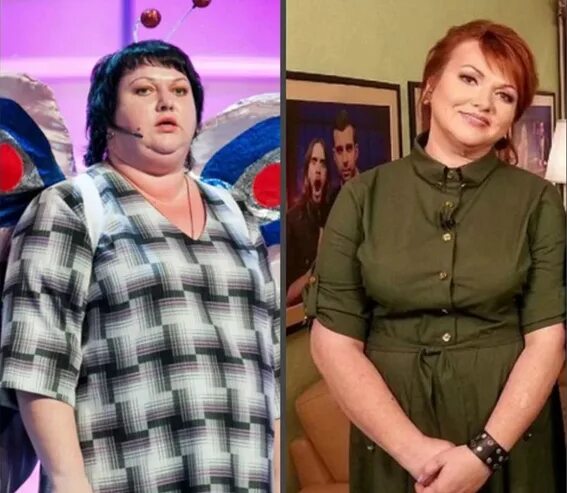 Картункова до и после похудения фото Личная жизнь Ольги Картунковой. Муж звезды проекта "Однажды в России" Звезды сег