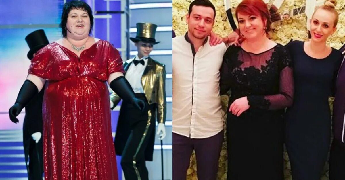 Картункова до и после похудения фото Похудевшая Ольга Картункова в облегающем платье похвасталась стройной фигурой