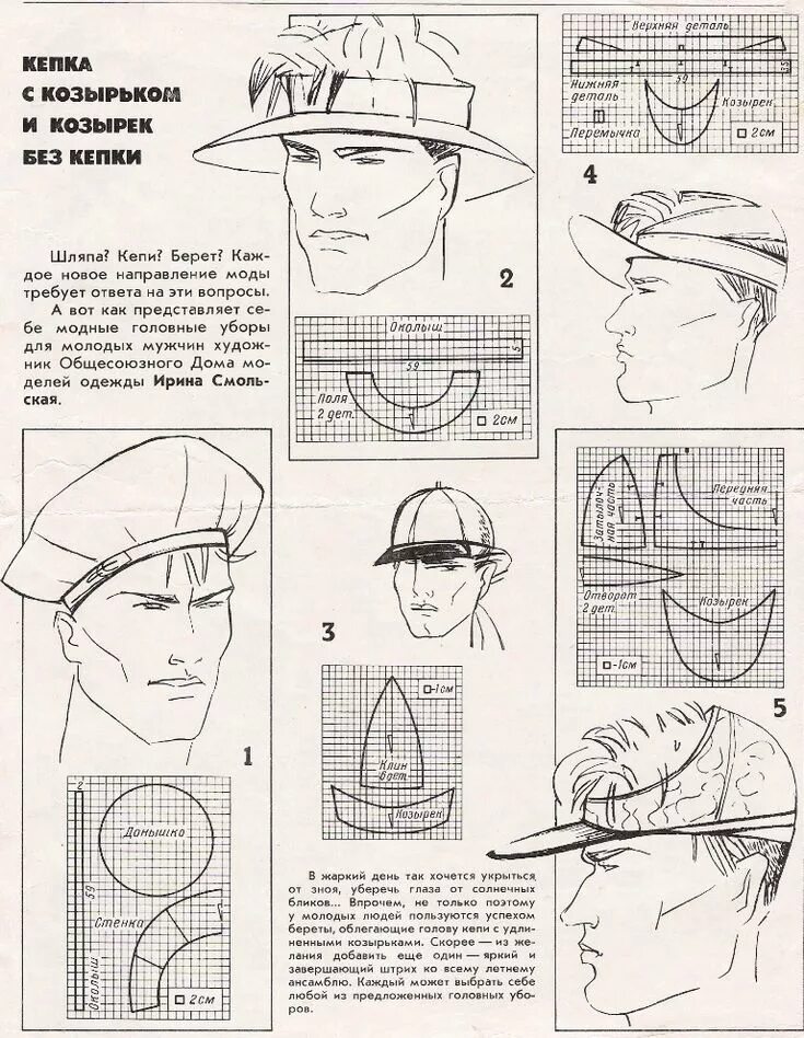 Картуз мужской начало двадцатого века выкройка index.php (768 × 990) Hat pattern, Dollhouse clothes, Sewing hats