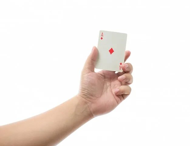 Карты в руке фото Holding Playing Card - Free Download on Freepik