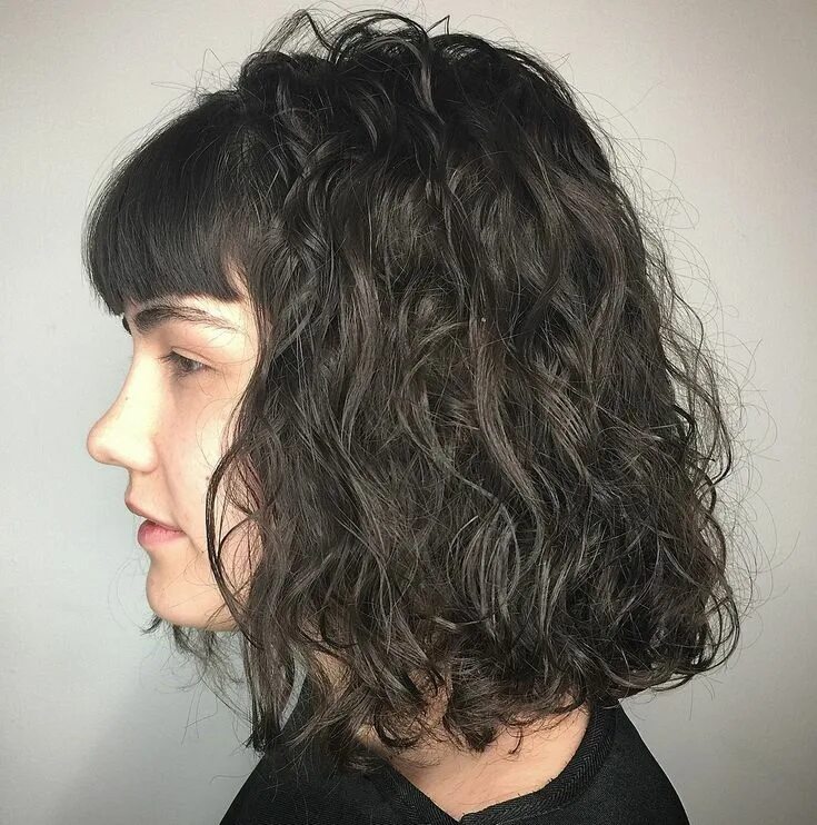 Карвинг волос с челкой фото 50 Perm Hair Ideas to Inspire Your Curly Transformation