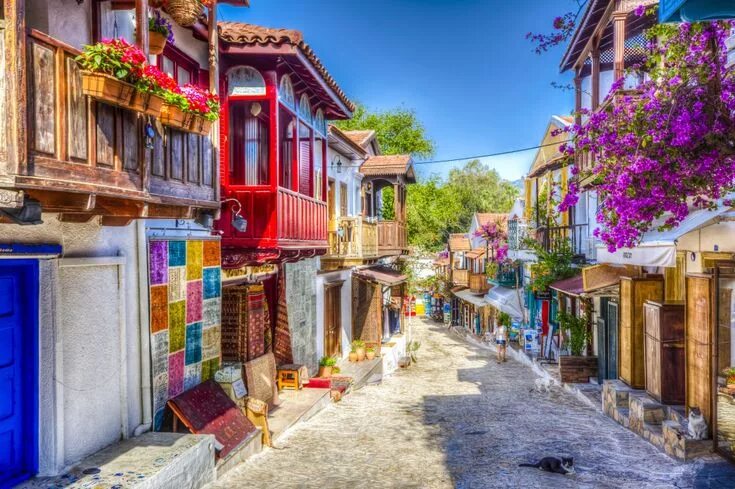 Каш турция фото достопримечательности Kas Town, Turkey jigsaw puzzle in Puzzle of the Day puzzles on TheJigsawPuzzles.