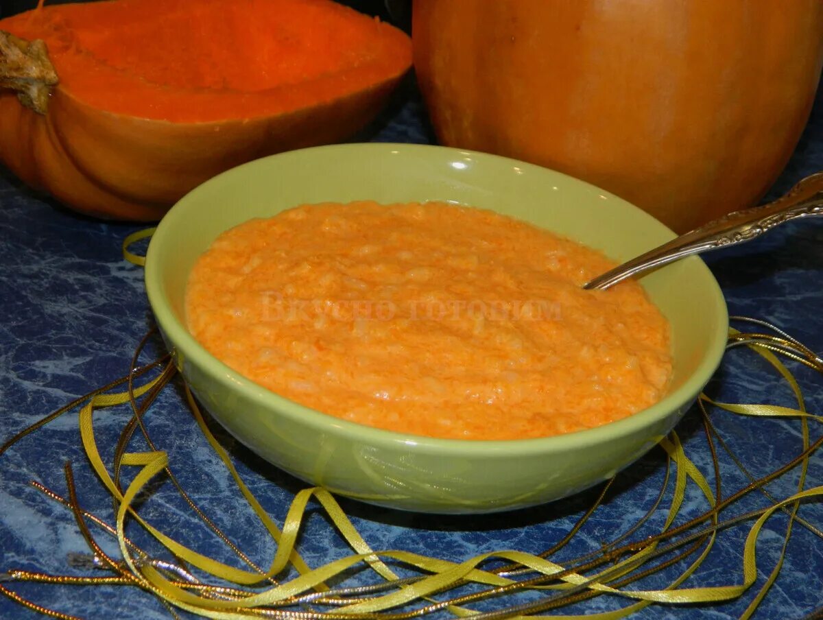 Каша из тыквы фото пошагово Готовим вкуснейшую традиционную тыквенную кашу за несколько шагов Тыква. Вкусно 