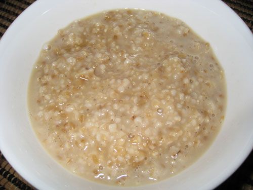 Каша на воде фото Oatmeal