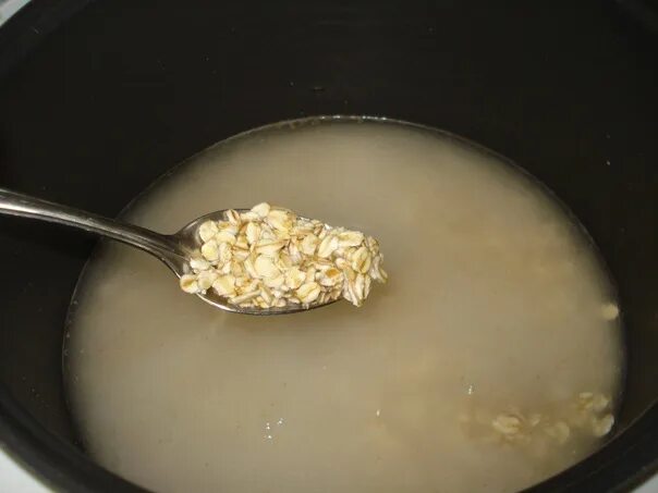 Каша на воде фото Another dish from my grandmother's piggy bank is oatmeal. It is rich in useful v