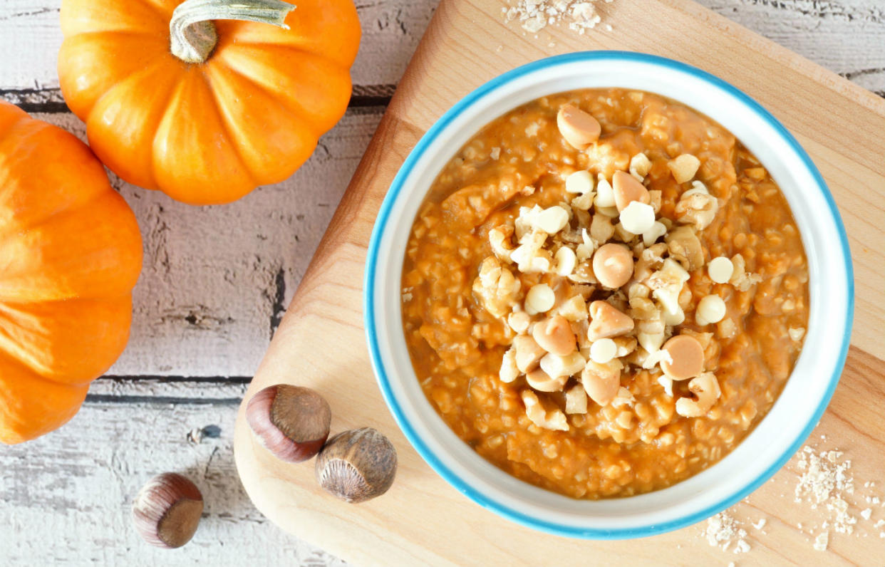 Каша с тыквой фото If You Haven’t Had Enough Pumpkin Yet, Here’s How to Have It for Breakfast Too