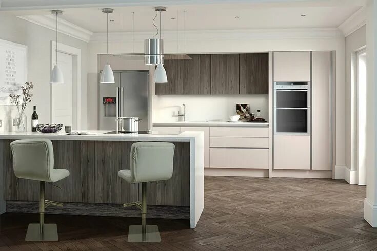 Кашемир серый кухня фото DF Sales and 2020 Fusion Contemporary kitchen design, Contemporary kitchen, Scan