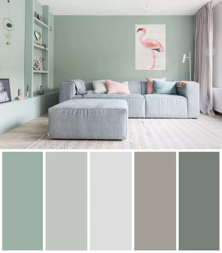 Кашемир серый сочетание цветов в интерьере Pin on colores para pintar paredes Paint colors for living room, Living room col