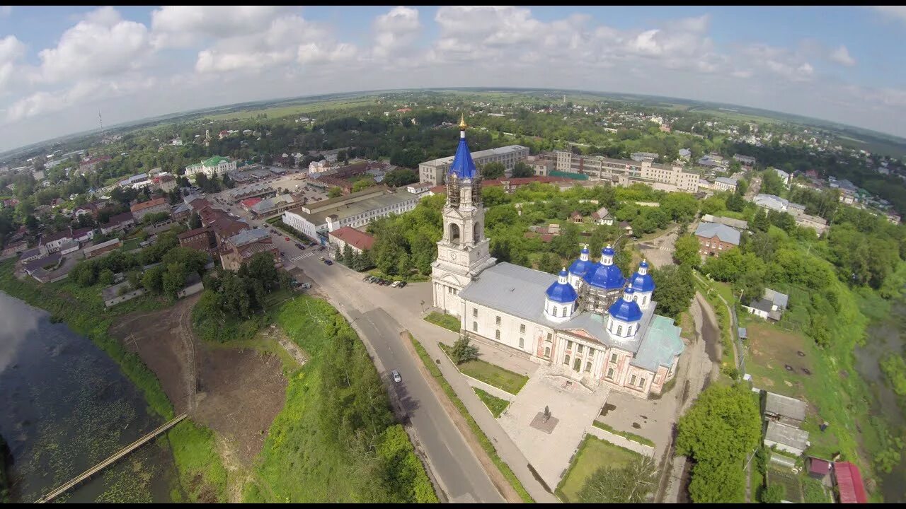 Кашин город тверская область достопримечательности фото г.Кашин, Тверская область - YouTube