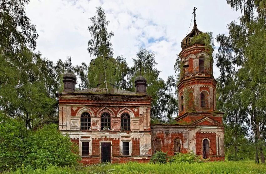 Кашинский район тверской области фото Церковь Вознесения Господня, Вознесенье (Кашинский городской округ), фотография.