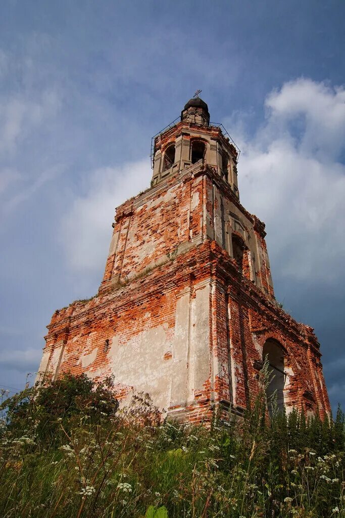 Кашинский район тверской области фото Tserkov Nikolaya Chudotvortsa V Savtsyne, orthodox church, Tver Region, Kashinsk