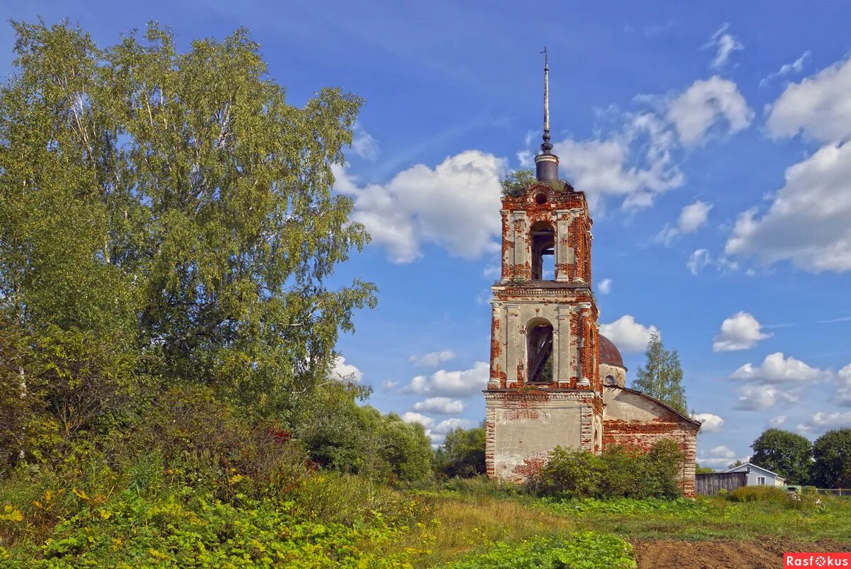 Кашинский район тверской области фото Фото: Церковь Зачатия Анны. Фотограф Анатолий Максимов. Пастораль. Фотосайт Расф