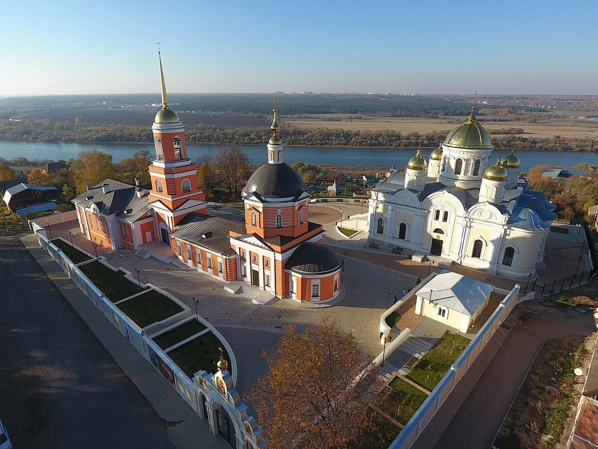 Кашира достопримечательности фото Файл:Nikitsky Monastery, Kashira.jpg - Википедия