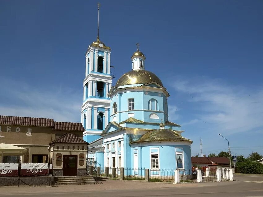 Кашира московская область достопримечательности фото Церковь Вознесения Господня, Кашира (Каширский городской округ), фотография. фас