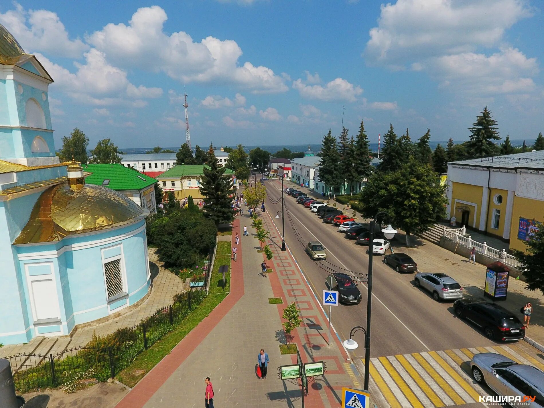 Кашира садовая ул 27 кашира фото В Кашире-1 на два месяца закроют движение транспорта по улице Советской " Информ