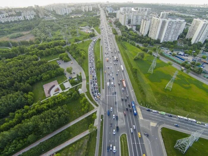 Каширская москва каширское шоссе фото quot;Каширское шоссе полетело" - Единый Транспортный Портал