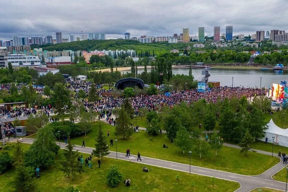 Кашкадан уфа фото Где в Уфе пройдет праздник Дня семьи, любви и верности - KP.RU