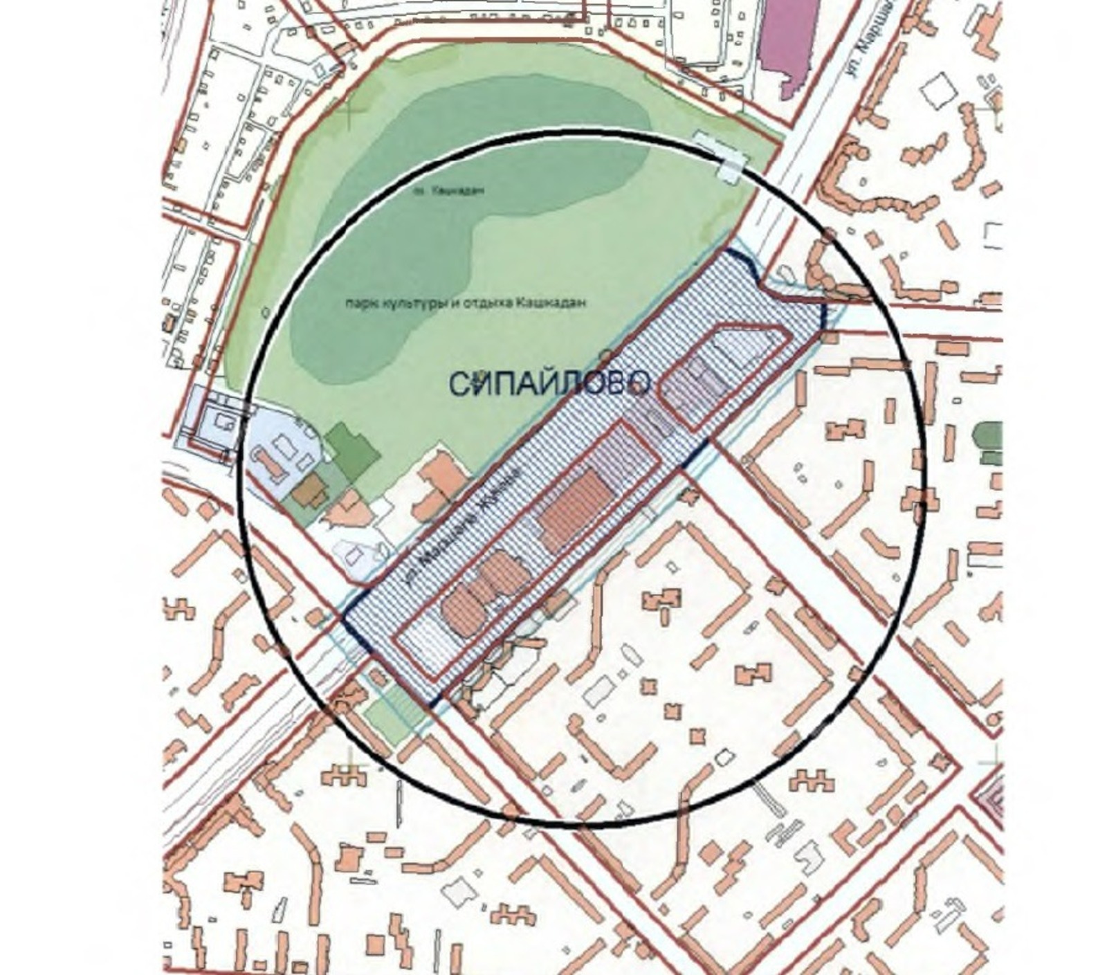 Кашкадан ул маршала жукова 31 фото Для квартала у парка "Кашкадан" в Уфе разработают проект планировки и межевания