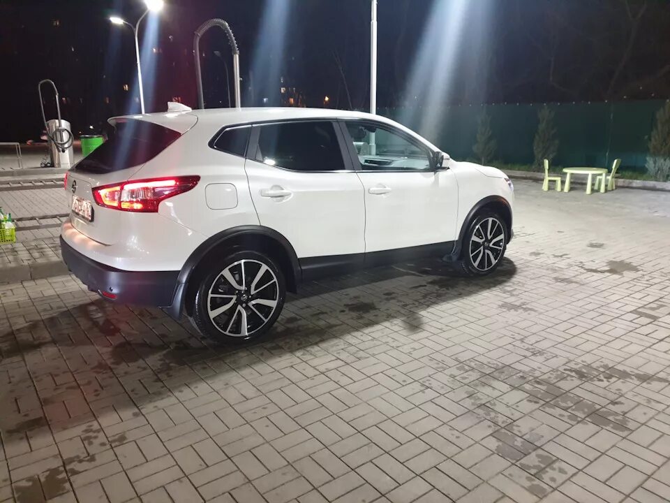 Кашкай на 18 дисках фото Летние тапочки R19 или выбор сделан. - Nissan Qashqai (2G), 2 л, 2019 года колёс