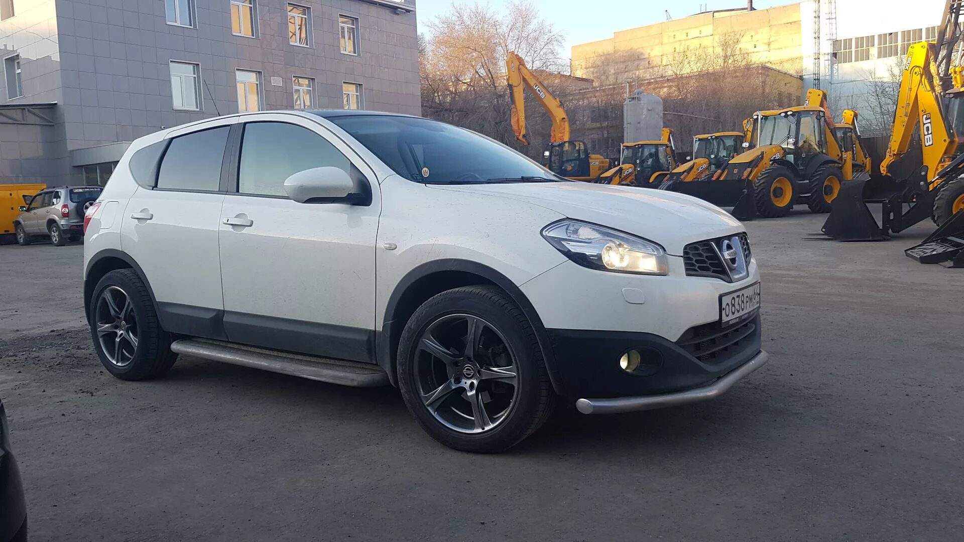 Кашкай на 18 дисках фото Ну как у всех, то должна же быть запись))) - Nissan Qashqai (1G), 2 л, 2011 года