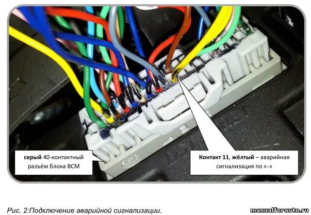 Кашкай подключение сигнализации Nissan J11 точки подключения сигналки - DRIVE2