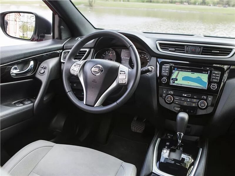 Кашкай салон внутри фото Фото Nissan Qashqai (2013 - 2017) поколение II - Nissan Qashqai 2014 передние кр