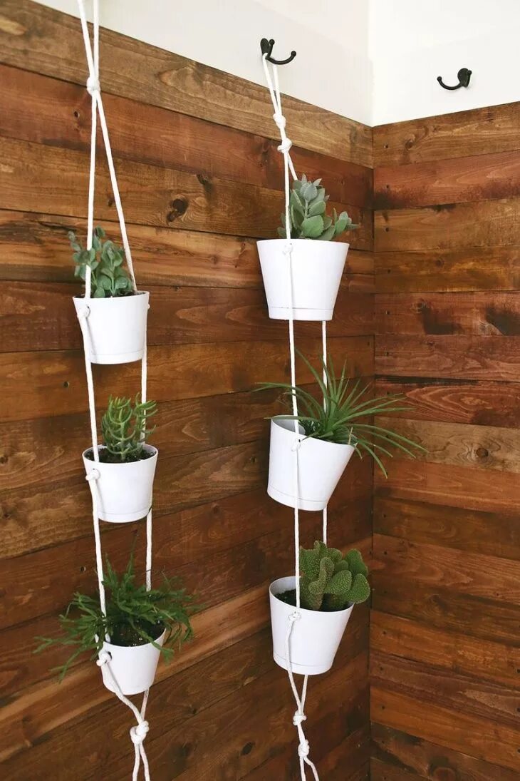 Кашпо для домашних цветов своими руками Подвесные кашпо (Diy) Hanging plants indoor, Plant decor, Hanging plants