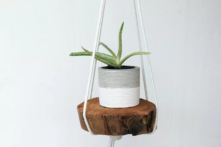 Кашпо для домашних цветов своими руками 11 Hanging Planters You Can Make Yourself Diy hanging planter, Hanging plants in