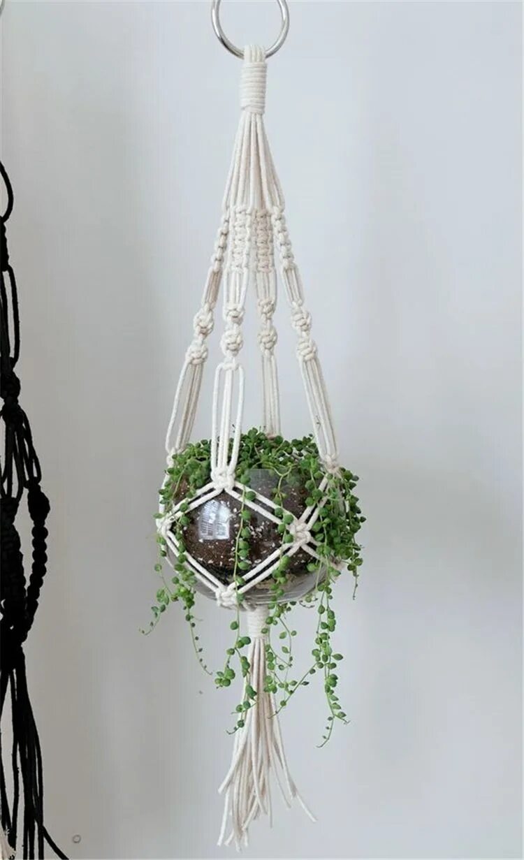 Кашпо подвесное макраме своими руками схемы 40+ Indoor Macrame Plant Hanger DIY Idea Collections Diy plant hanger, Macrame p