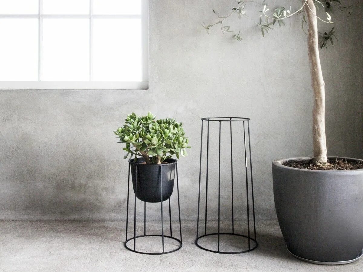 Кашпо в современном интерьере Buy the Audo Copenhagen Wire Plant Pot Hanging plants outdoor, Oil lamps, Floati