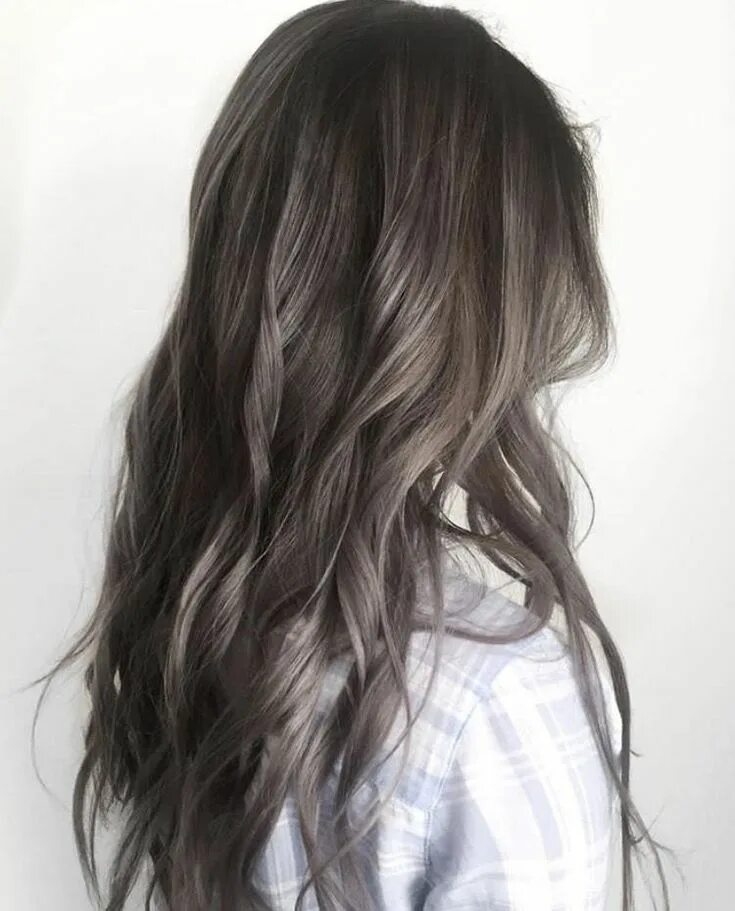 Каштаново серый цвет волос фото Ash gray #haircolorcrazy Ash brown hair color, Brown blonde hair, Pinterest hair