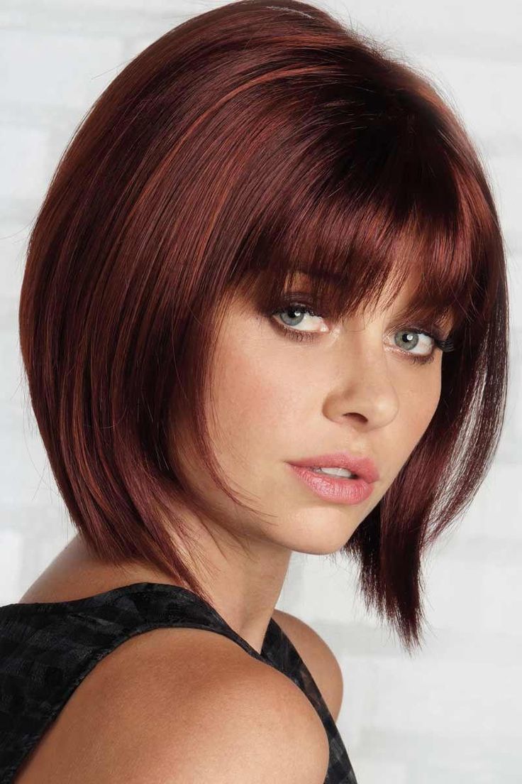 Каштановое каре фото Ricky (formerly Romance) by Revlon Wigs - Monofilament Wig Bob hairstyles, Bobs 