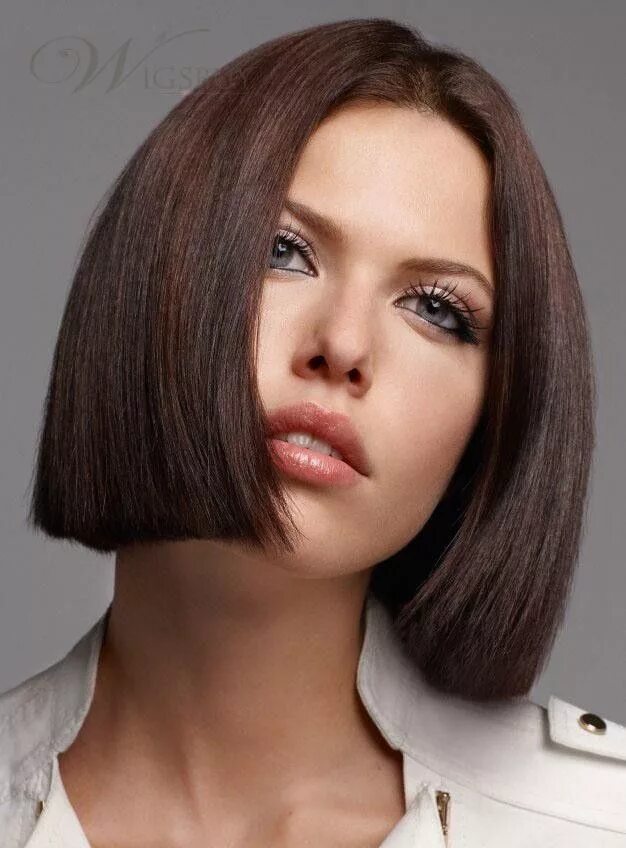 Каштановое каре фото Buy Now https://www.pwigs.com/250-density-wigs-straight-pre-plucked-human-hair-l