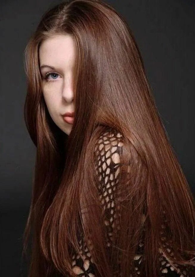 Каштановые волосы фото Very Stunning Long Hair Styles for Your Choice Chestnut hair color, Brunette hai