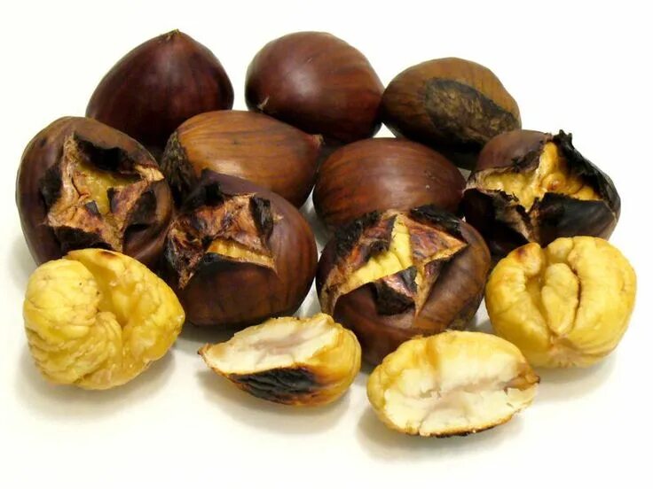 Каштановый орех фото What Are Chestnuts and How Are They Used? Castaña, Recetas