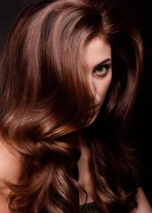 Каштановый цвет волос фото INOA Balayage Color Beauty hair color, Medium brown hair color, Long hair pictur